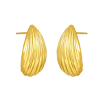 Ariella Statement Studs Gold