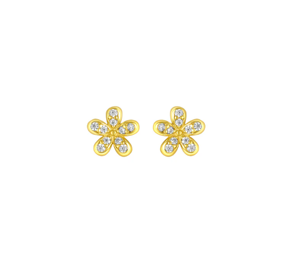 Petite Daisy Stud Gold