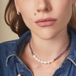 Bella Necklace Amethyst