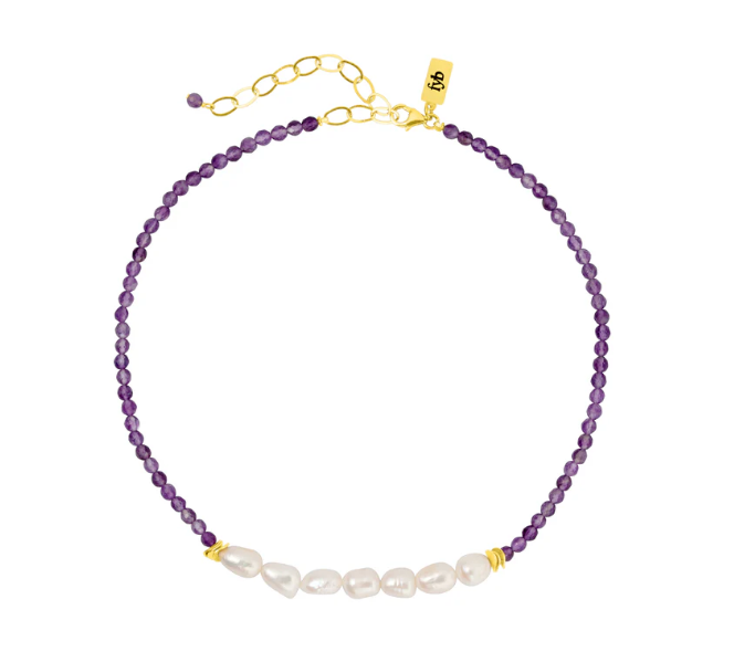 Bella Necklace Amethyst