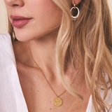 Year Of The Snake Necklace Gold