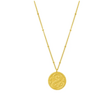 Year Of The Snake Necklace Gold