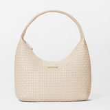 Medium Woven Shoulder Buff Cream