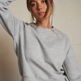 Lucia Travel Long Sleeve Raglan Heather Grey