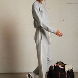 Lucia Travel Long Sleeve Raglan Heather Grey