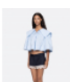 Lois Twill Top Blue