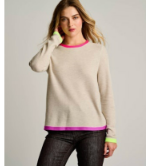 Perfect Pair Detail Sweater Almond