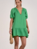 Kelly Green Mini Dress