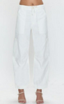 Sabrina Cargo Pant White