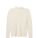 Nova Cashmere Roll Neck Sweater Sugar