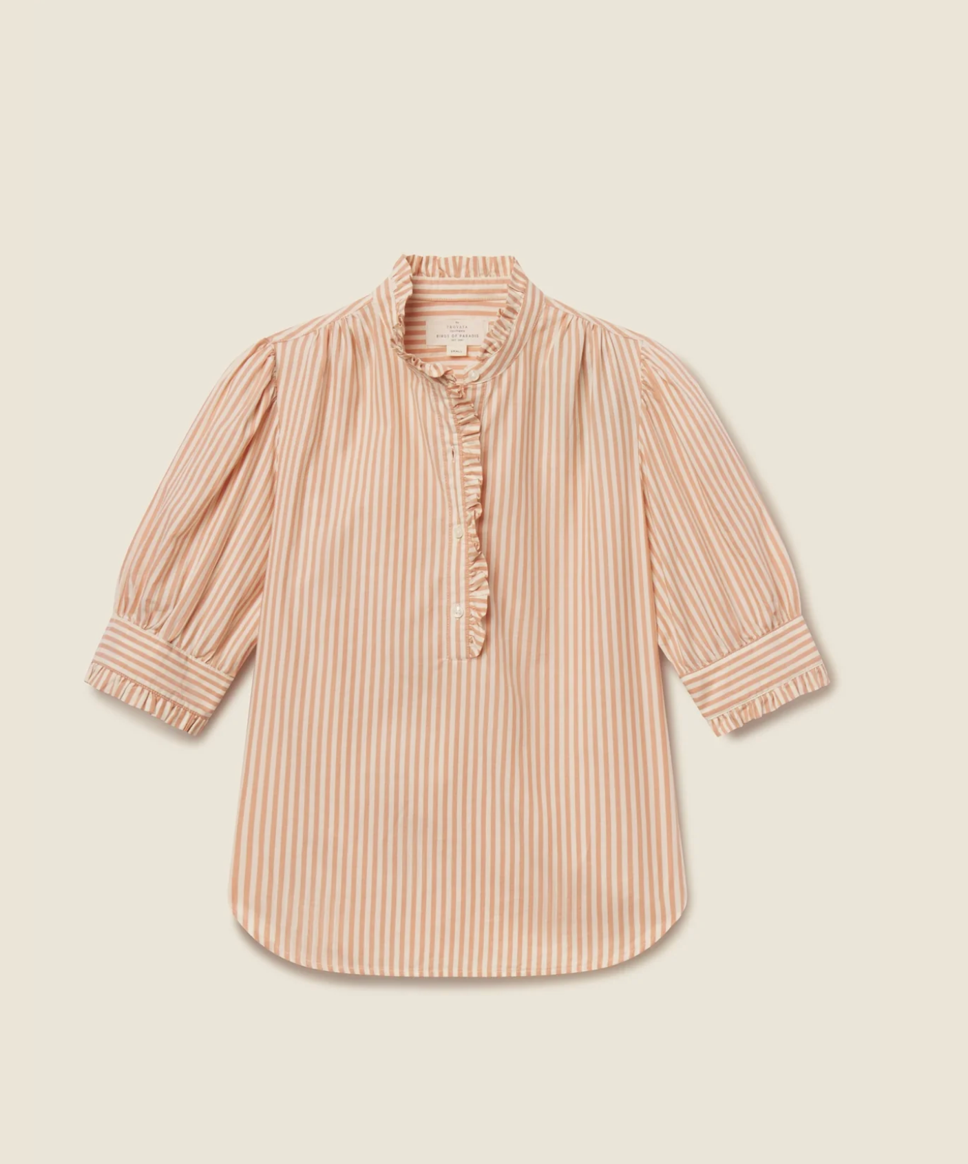 Noah Blouse Maple Stripe