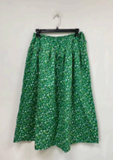 Sun Escape Midi Skirt Green
