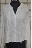 Radiate Long Sleeve Blouse White