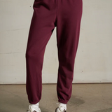 Johnny French Terry Easy Sweatpant Dark Burgundy
