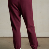 Johnny French Terry Easy Sweatpant Dark Burgundy