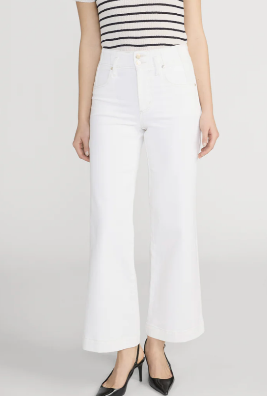 The Seamed Wide Trouser Crop