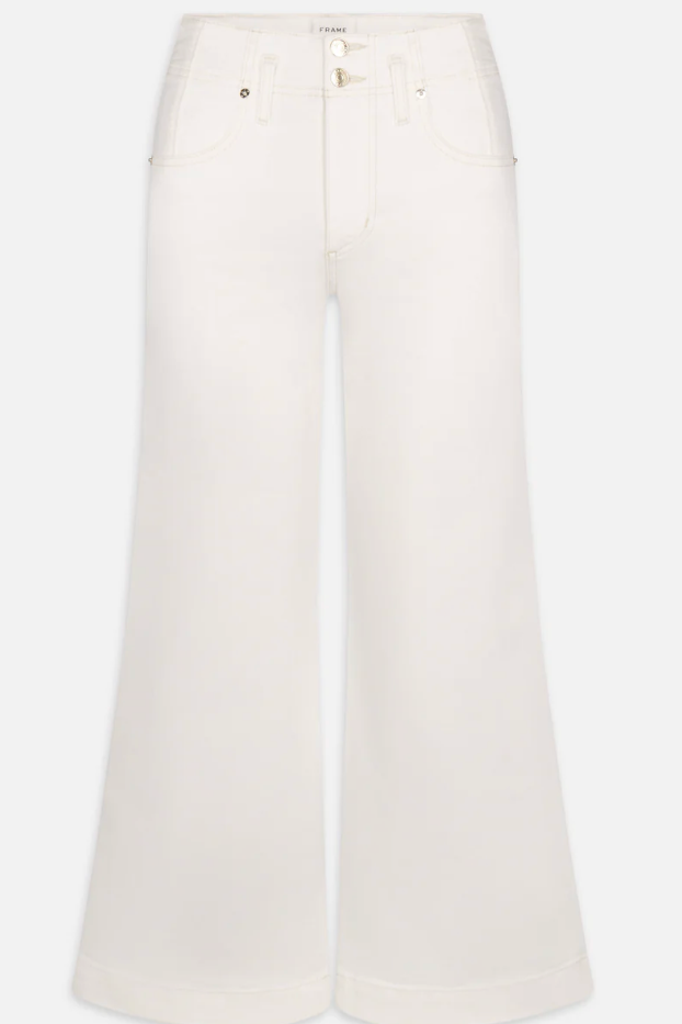 The Seamed Wide Trouser Crop