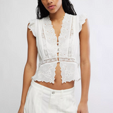 Day Dreamer Top Ivory