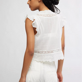 Day Dreamer Top Ivory