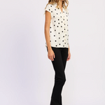 Polka Dot Button Up Shirt