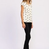 Polka Dot Button Up Shirt