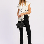 Polka Dot Button Up Shirt