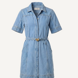 Whitney Denim Dress Light Denim