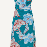 Joelle Midi Dress La Rouge North Sea Print