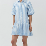 Crissy Mini Dress Oxford Blue