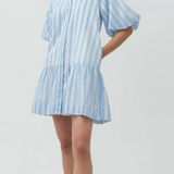Crissy Mini Dress Oxford Blue