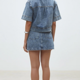 Farah Denim Mini Skirt