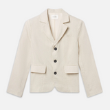 The Striped Smart Blazer Ecru Multi
