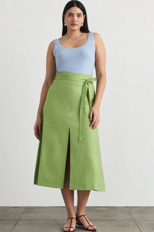 Hudson Skirt Asparagus