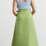 Hudson Skirt Asparagus