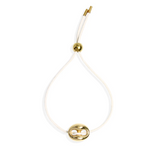 Aura Bracelet White/Gold