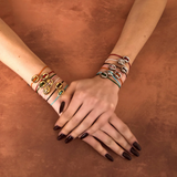 Aura Bracelet Red/Gold