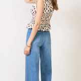 Penny Crop Jean Solina Blue