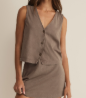 Noelle Jersey Vest
