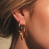 Robin Hoops - 40MM Gold