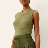 Nev Tank Top Pesto