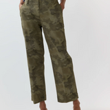 Frankie Cropped Pant Camo