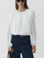 Frida Long Sleeve Top Ivory