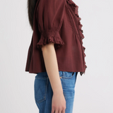 Henri Top Dahlia Burgundry