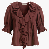 Henri Top Dahlia Burgundry