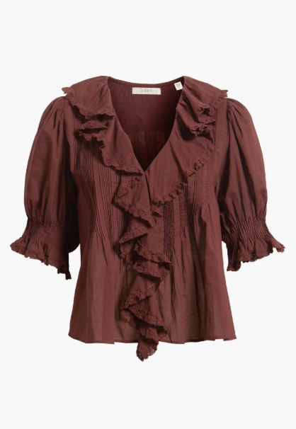 Henri Top Dahlia Burgundry