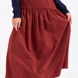 Tea Garden Gathered Midi Skirt