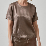 Slub Woven Darted Top