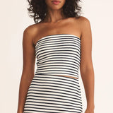 Caffari Stripe Tube Top Eclipse