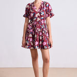 Marza Mini Essa Floral Merlot