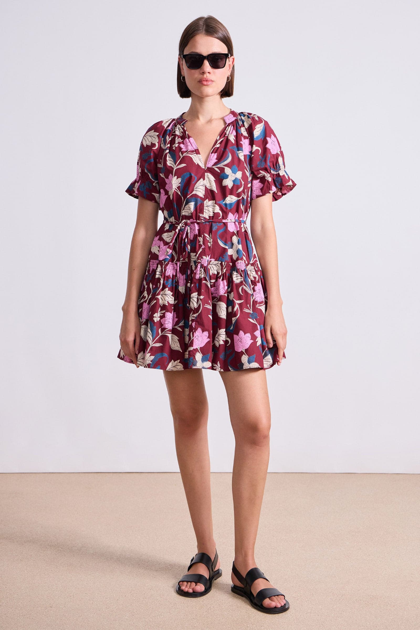 Marza Mini Essa Floral Merlot